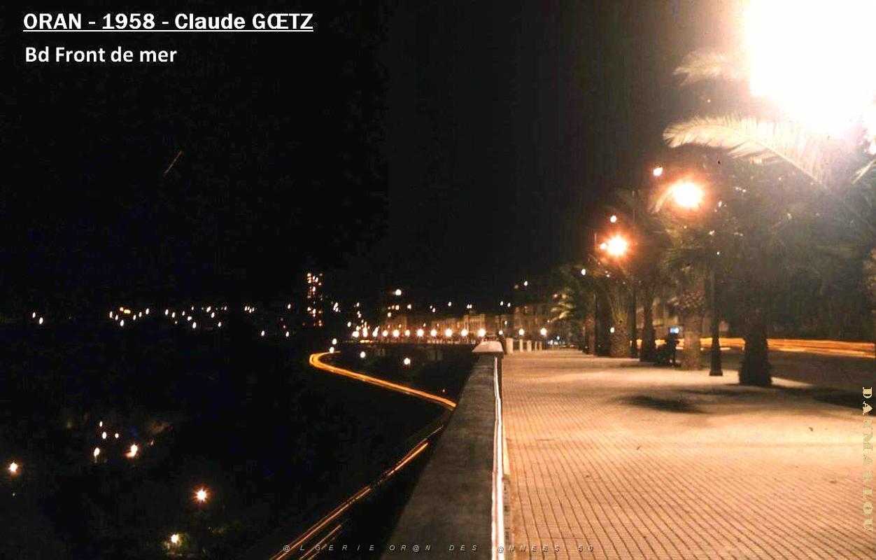 Oran - Boulevard Front de Mer - Nuit - 1959.jpg